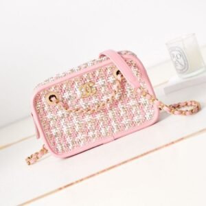 CHANEL Small Camera Case – Quilted Lambskin Crossbody Bag | Luxury Designer Handbag