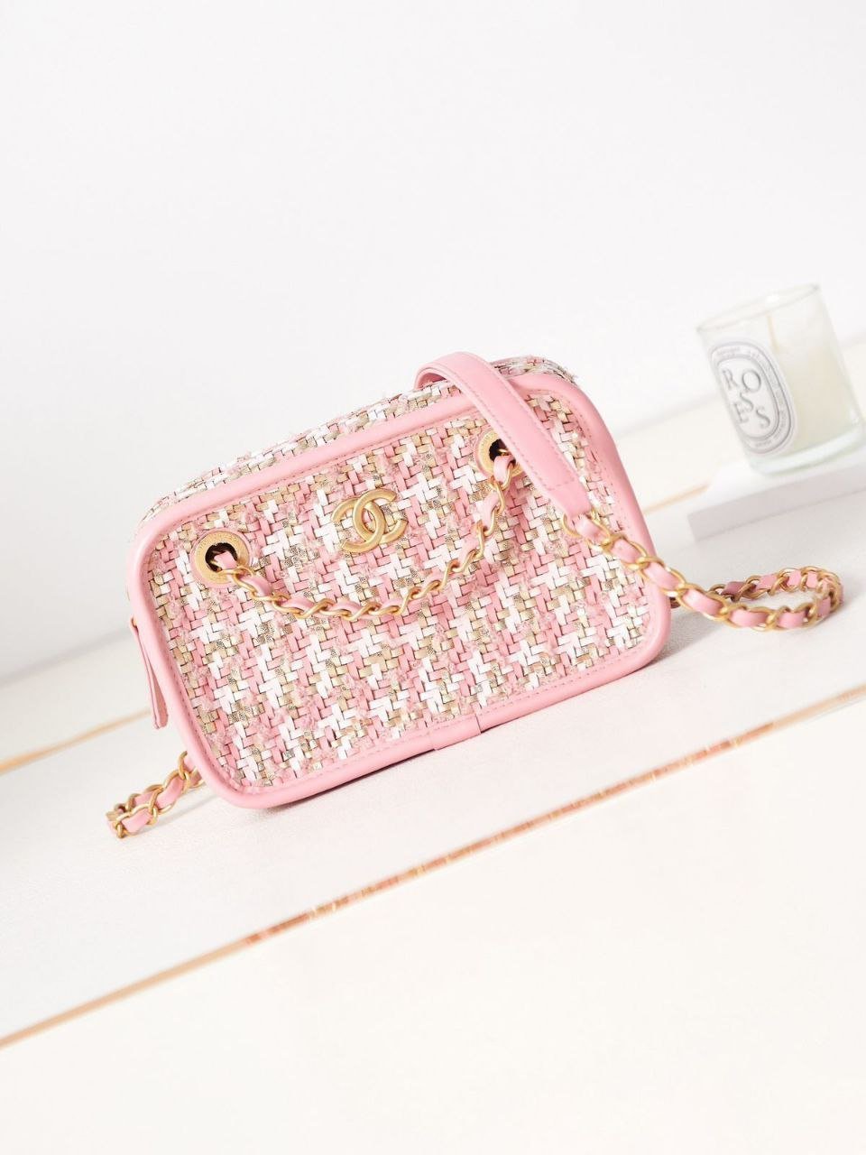 CHANEL Small Camera Case – Quilted Lambskin Crossbody Bag | Luxury Designer Handbag