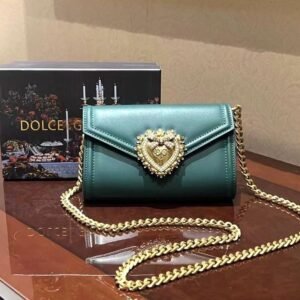 Design Calfskin Mini Devotion Crossbody Bag - Dubai Fashion LUX