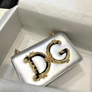 Design Metallic Calfskin Girls Shoulder Bag - Dubai Fashion LUX