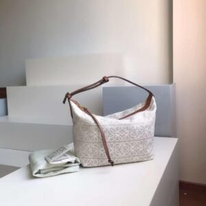 LOEWE Small Anagram Cubi Bag – Luxury Compact Handbag with Iconic Design