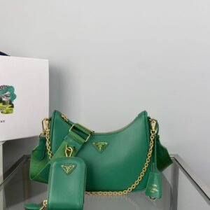 Prada Saffiano Leather Shoulder Bag – Luxury Designer Handbag