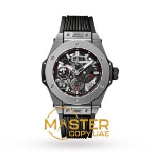 Replica Hublot Big Bang Men Automatic Black Rubber Watch 414.NI.1123.RX - copywatchesdubai.com