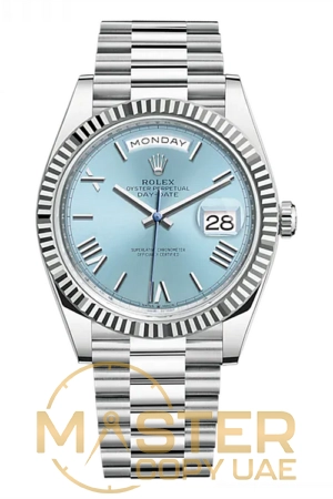 Rolex Day-Date 40 Platinum 228236-0012 - copywatchesdubai.com